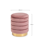 POUF CONTENITORE DARINA ROSA S