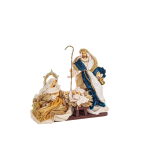 SACRA FAMIGLIA EDEN STAND BLU-ORO 25X27H