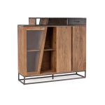 CREDENZA JANAK ALTA 3 ANTE 2 CASSETTI 