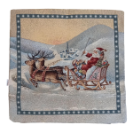 FODERA CUSCINO DORA NATALE BABBO 45X45