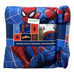 COPRILETTO TRAPUNTATO LETTO SINGOLO SPIDERMAN